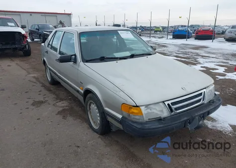 1992 Saab 9000 S z USA, uszkodzony, nr VIN YS3CK58B3N1001759